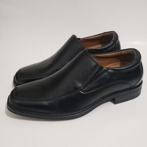 Dockers Shoes Men's Size 10M Black 90-27254 Leather Slip-on Shoes New